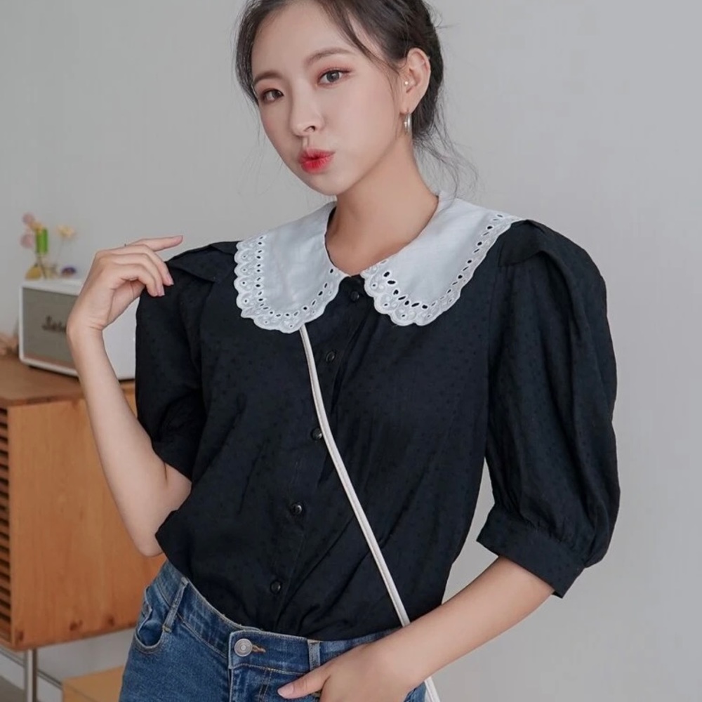 Dazy Doll Collar Blouse